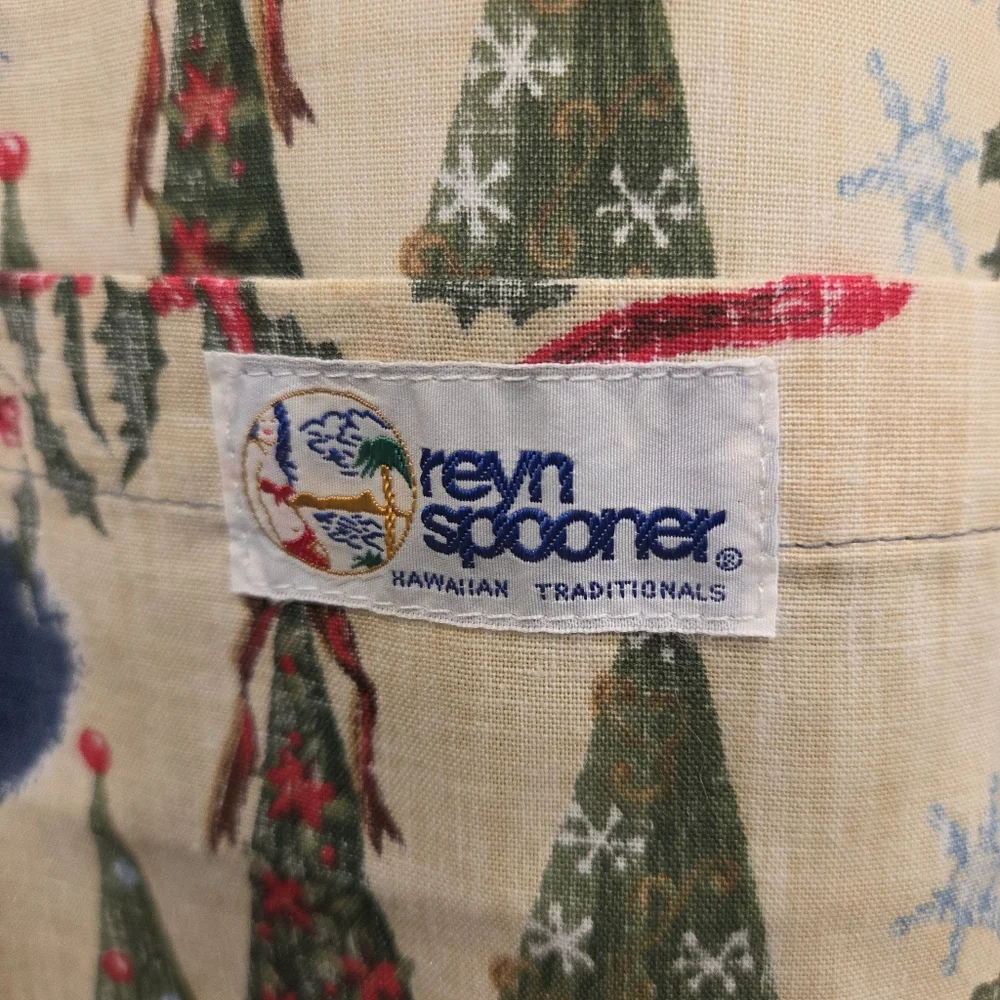 Reyn Spooner 2010 Apron Mele Kalikimaka Christmas